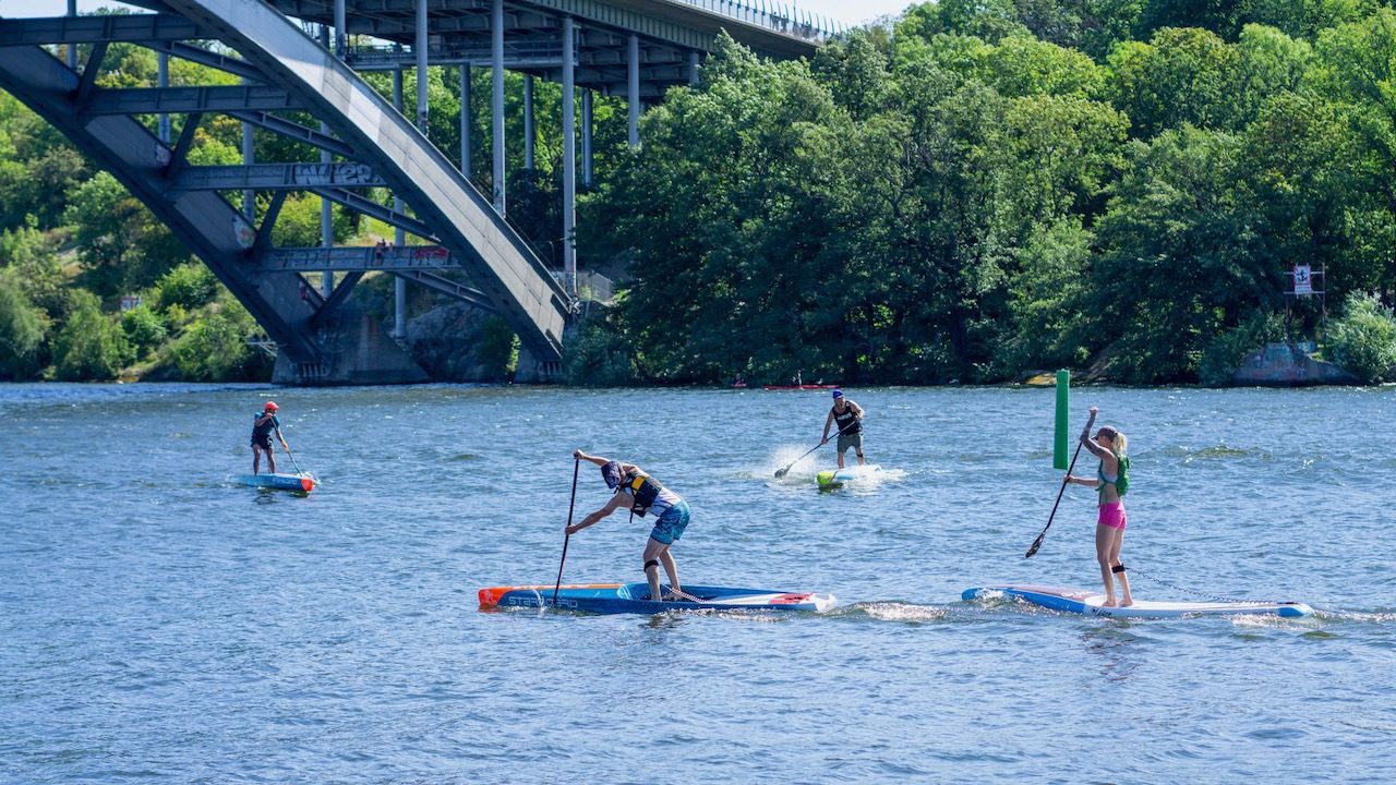 image: Stockholm SUP Race/ Kungsholmen runt 